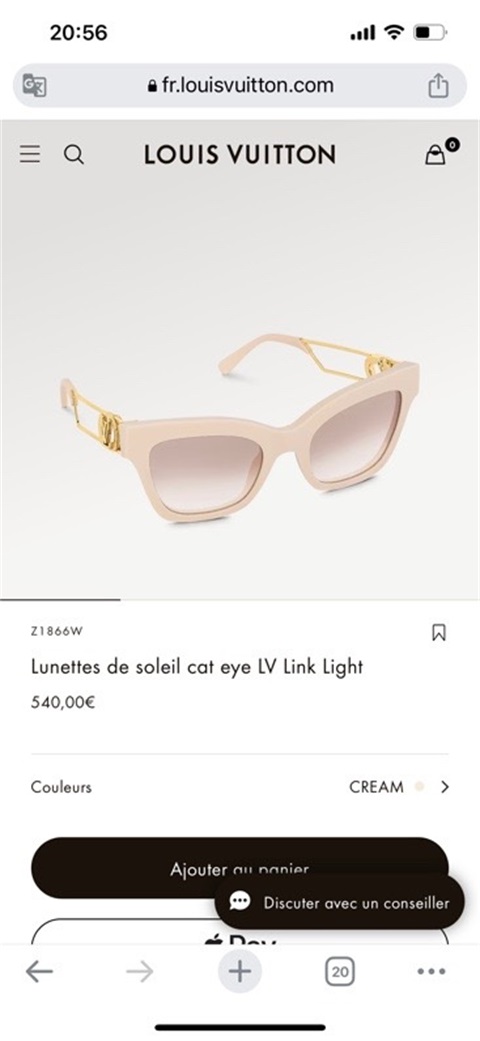 LV sunglass-622